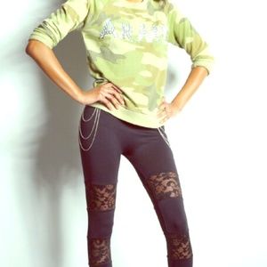 ๐ฅ Sale๐ฅ sexy see through Lace leggings